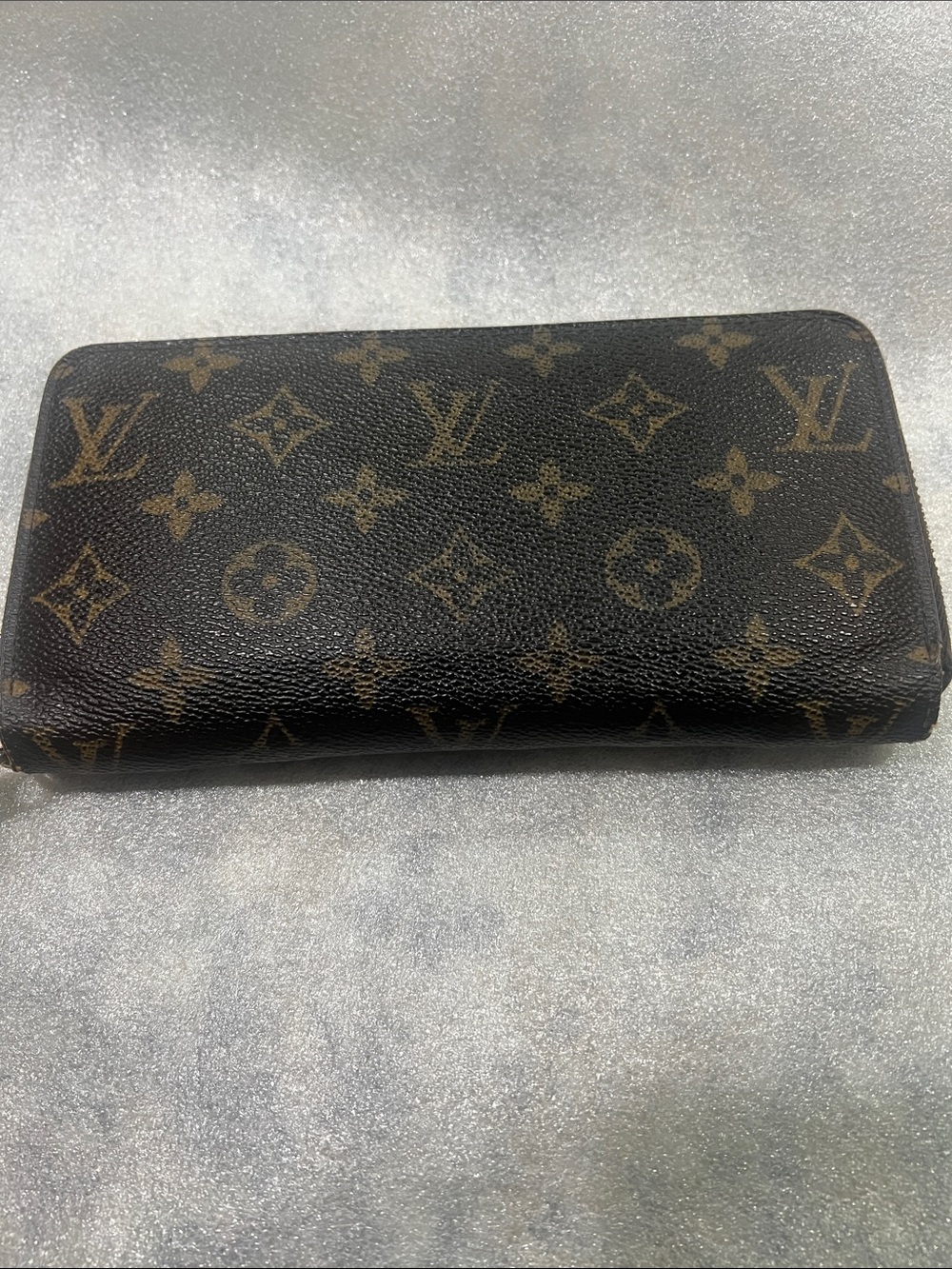 Louis Vuitton Brown Monogram Zip-Around Wallet